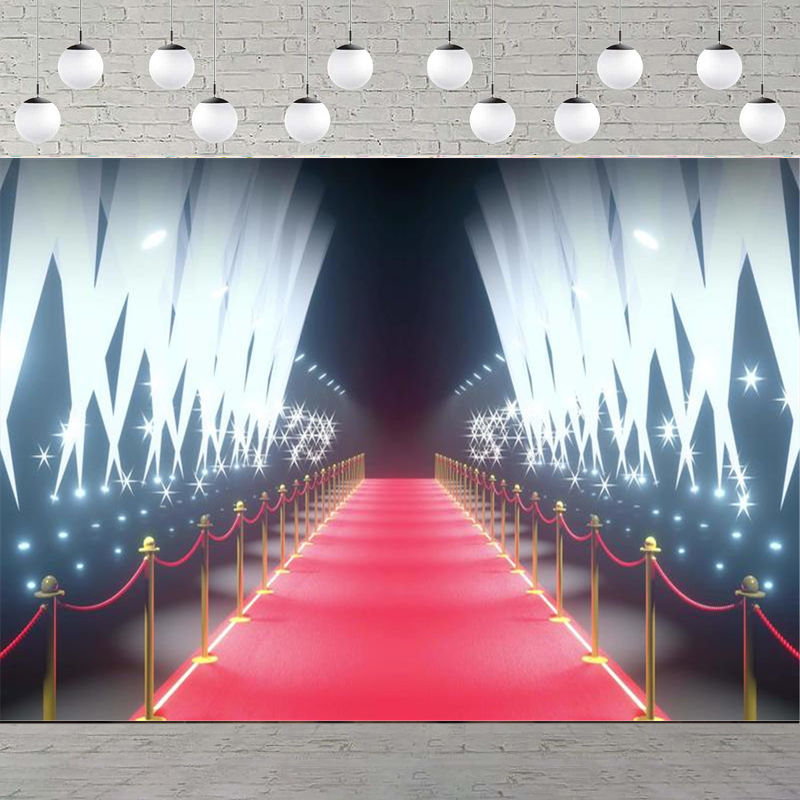 Wedding Superstar - Red Carpet Stage Photography Backdrop Spotlight