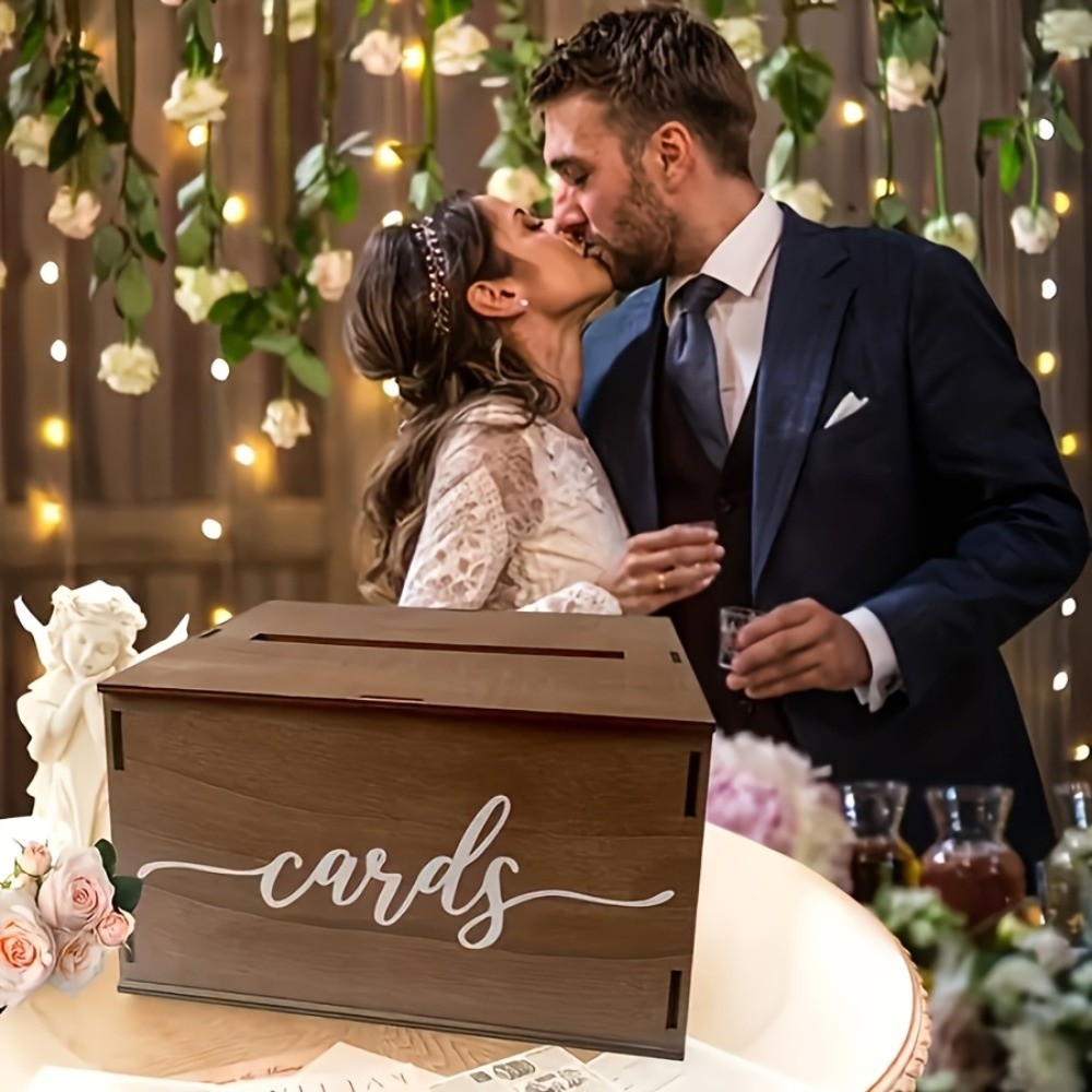 New Wooden Wedding Card Box De - Wedding Card Box recension och pris
