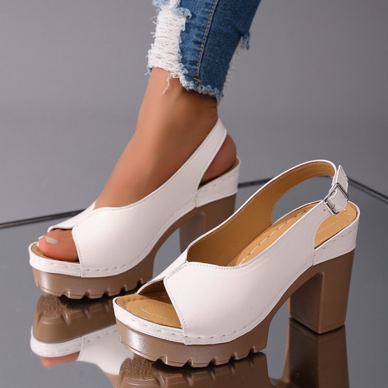 Women's Sandals Chunky High He - Wedding Fx recension och pris