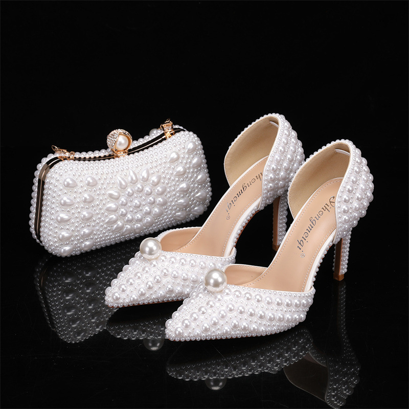 Bag and Shoe Set for Women Pea - Wedding Vendor recension och pris