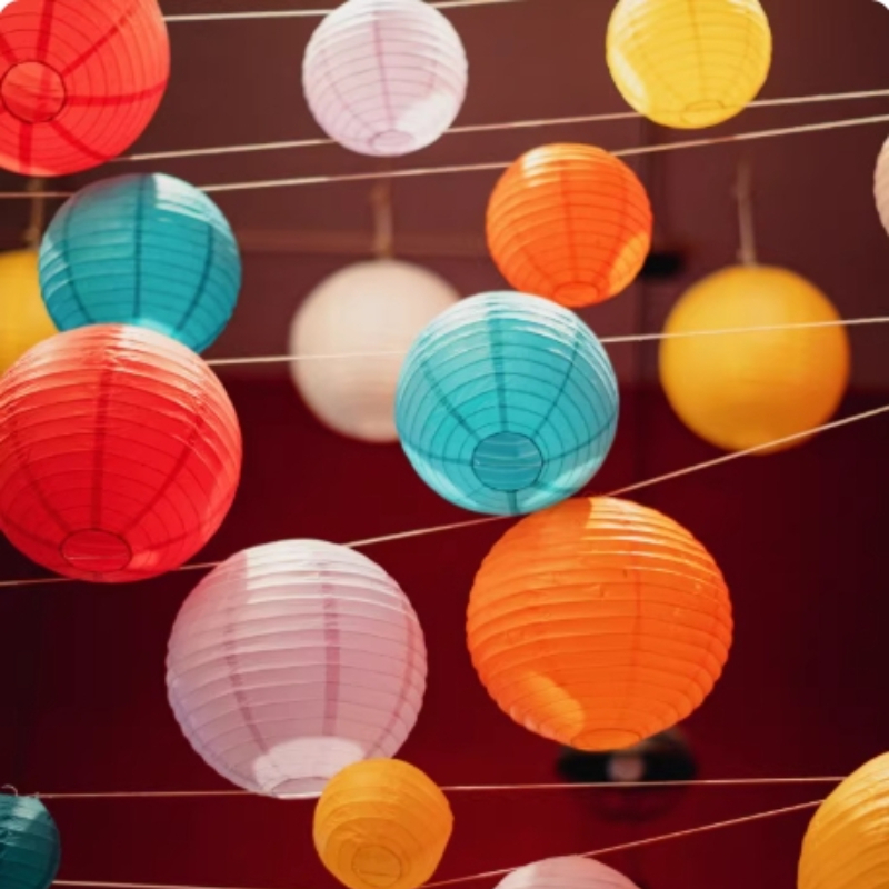 Multicolor Chinese Paper Lante - Supply Wedding Venue recension och pris