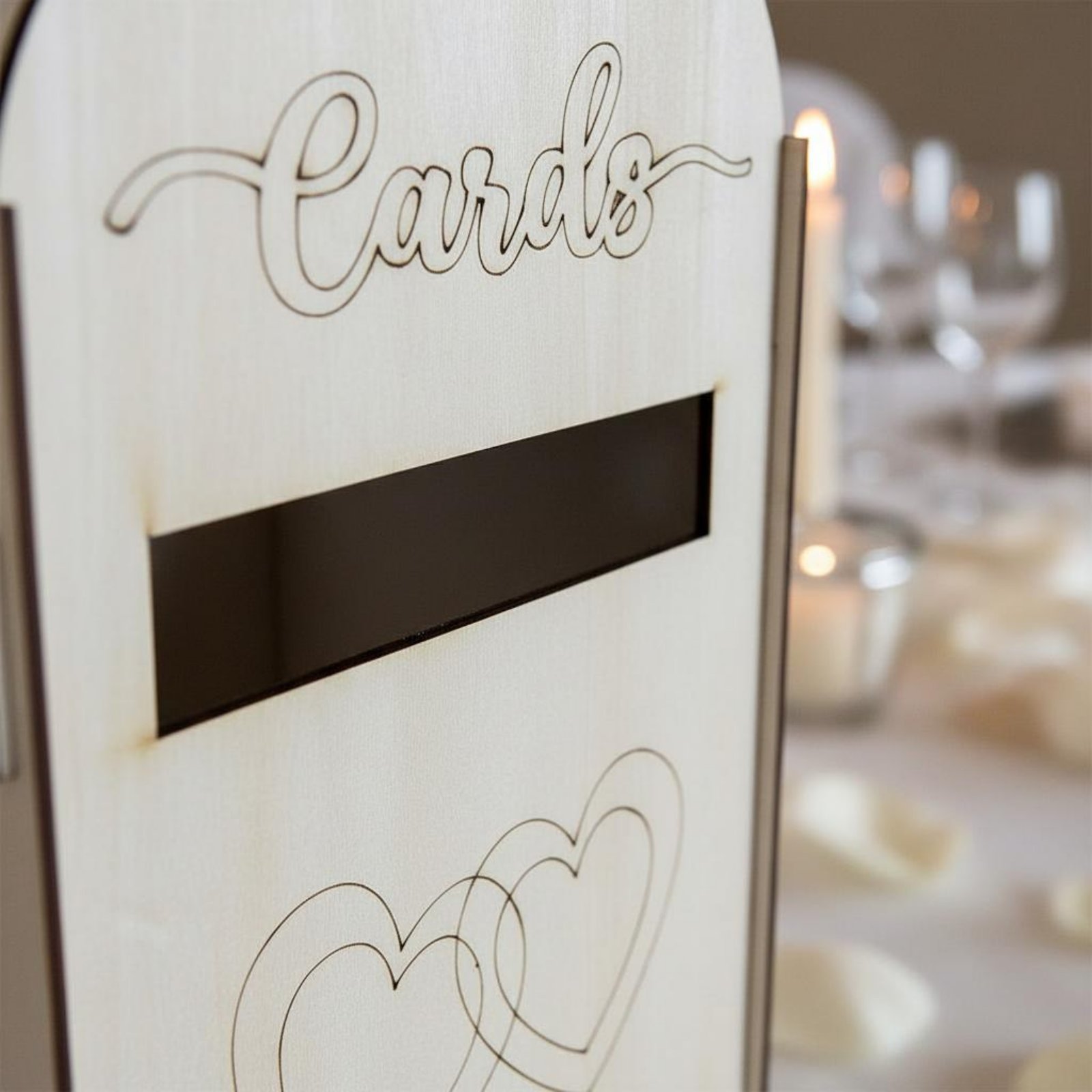Wooden Wedding Card Box Laser  - Wedding Card Box recension och pris