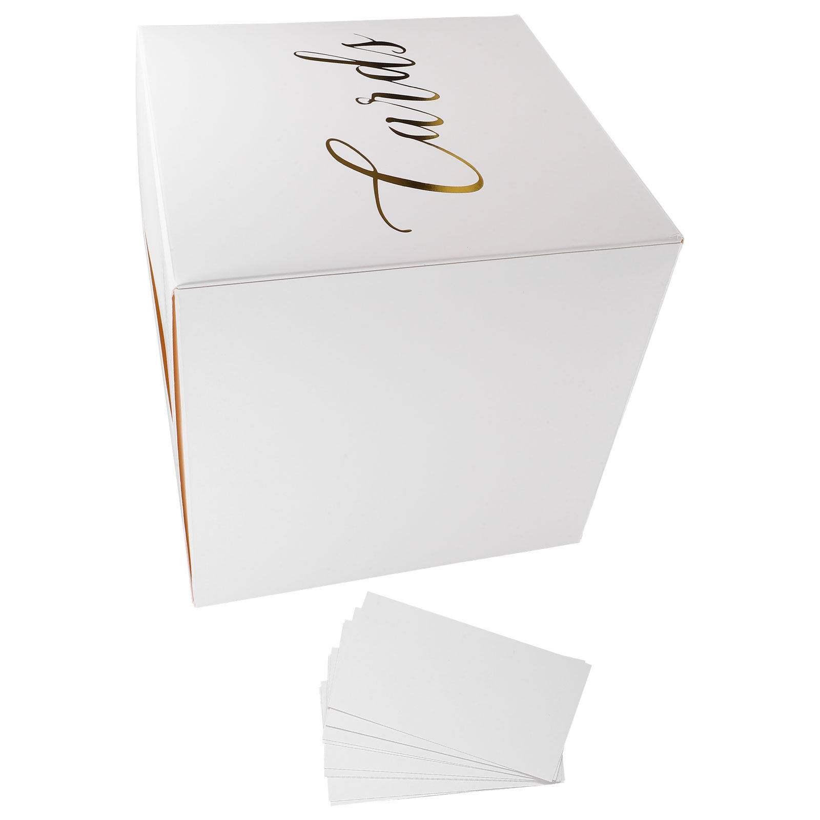 1Set Wedding Card Box Thick Pa - Wedding Card Box recension och pris