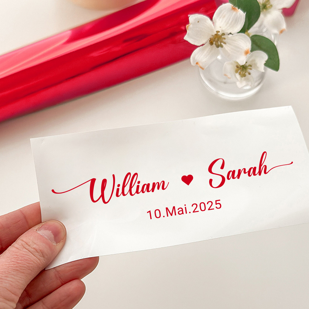Custom Name Decals for Wedding - Wedding Vendor recension och pris