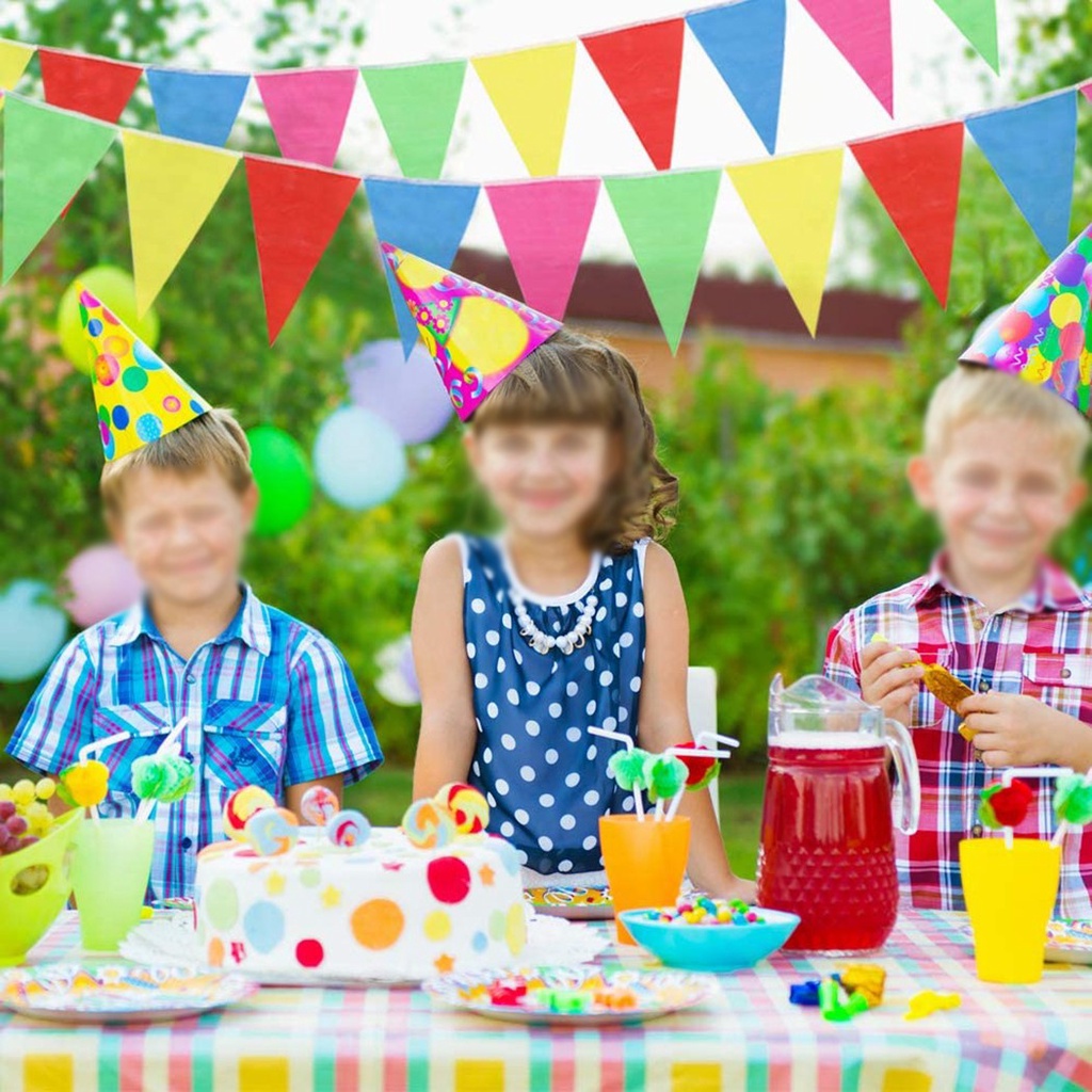 Handmade colourful flags trian - Supply Wedding Venue recension och pris