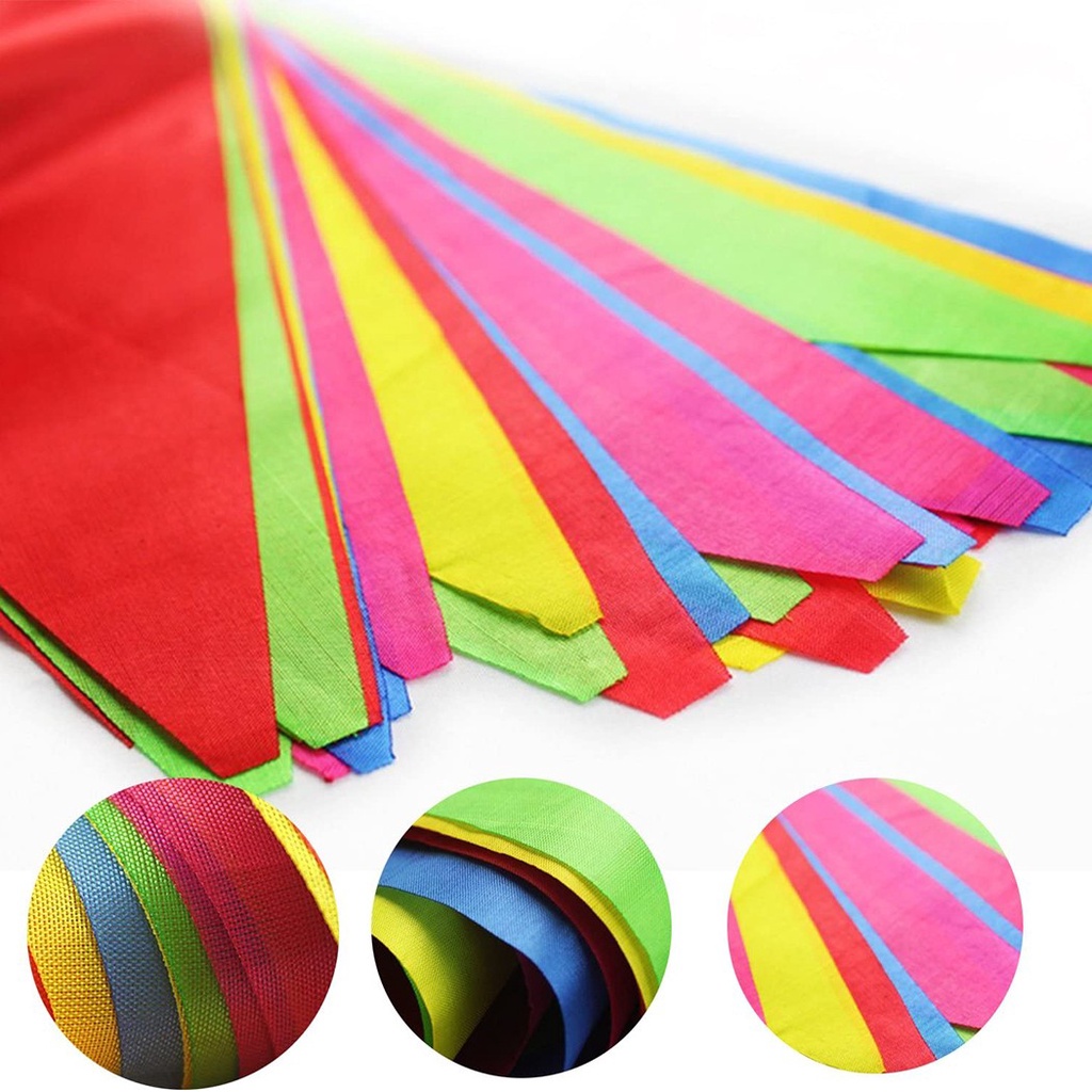 Handmade colourful flags trian - Supply Wedding Venue recension och pris