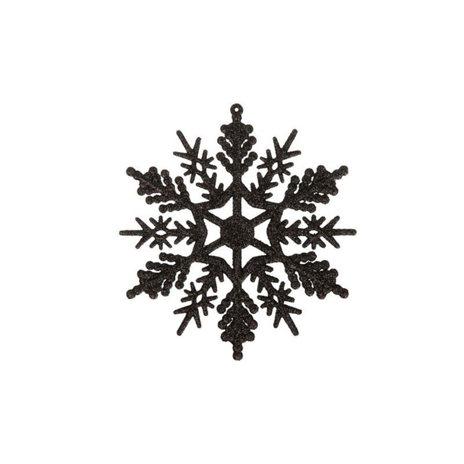 12pcs/set Black Plastic Snowfl - Supply Wedding Venue recension och pris