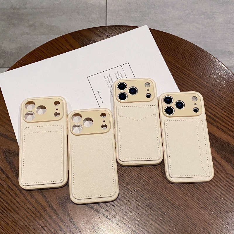 PU Leather Wallet Phone Case w - Place Card Holder recension och pris