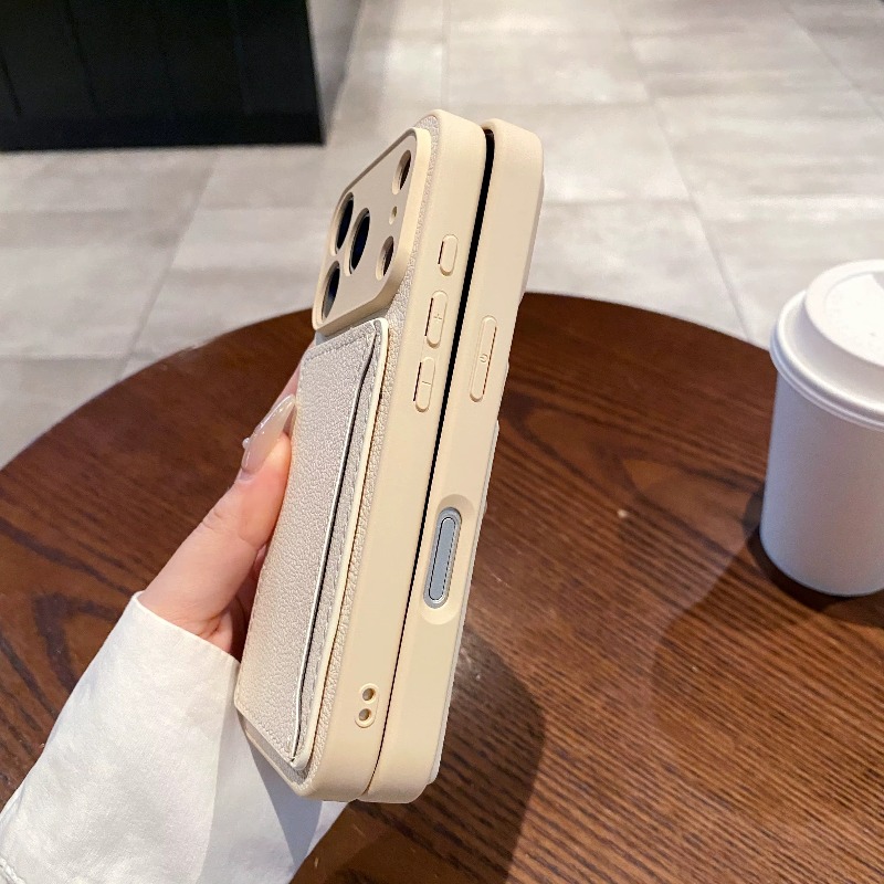 PU Leather Wallet Phone Case w - Place Card Holder recension och pris