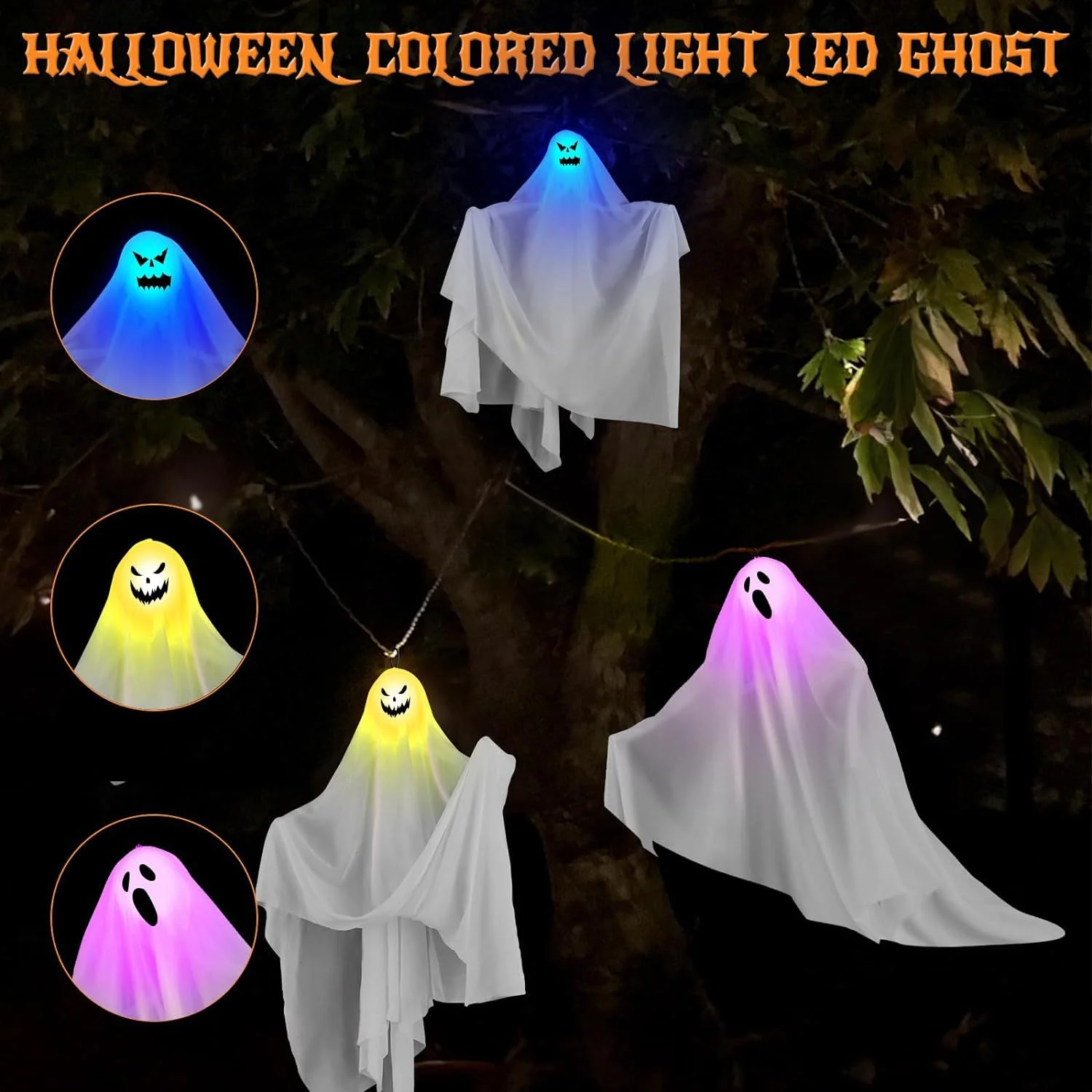 Glowing Halloween LED Lights S - Supply Wedding Venue recension och pris