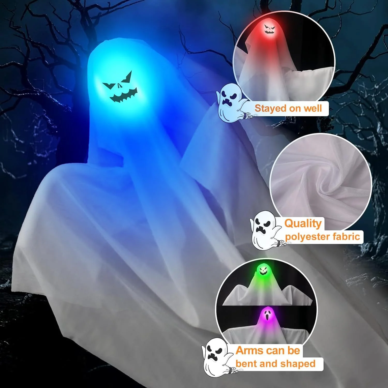 Glowing Halloween LED Lights S - Supply Wedding Venue recension och pris