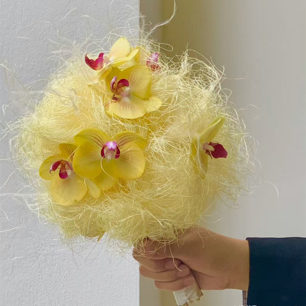 Decorative Colored Hemp Silk F - Supply Wedding Venue recension och pris