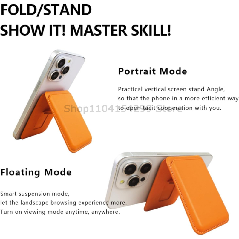 Magnetic Wallet Card Holder Le - Place Card Holder recension och pris