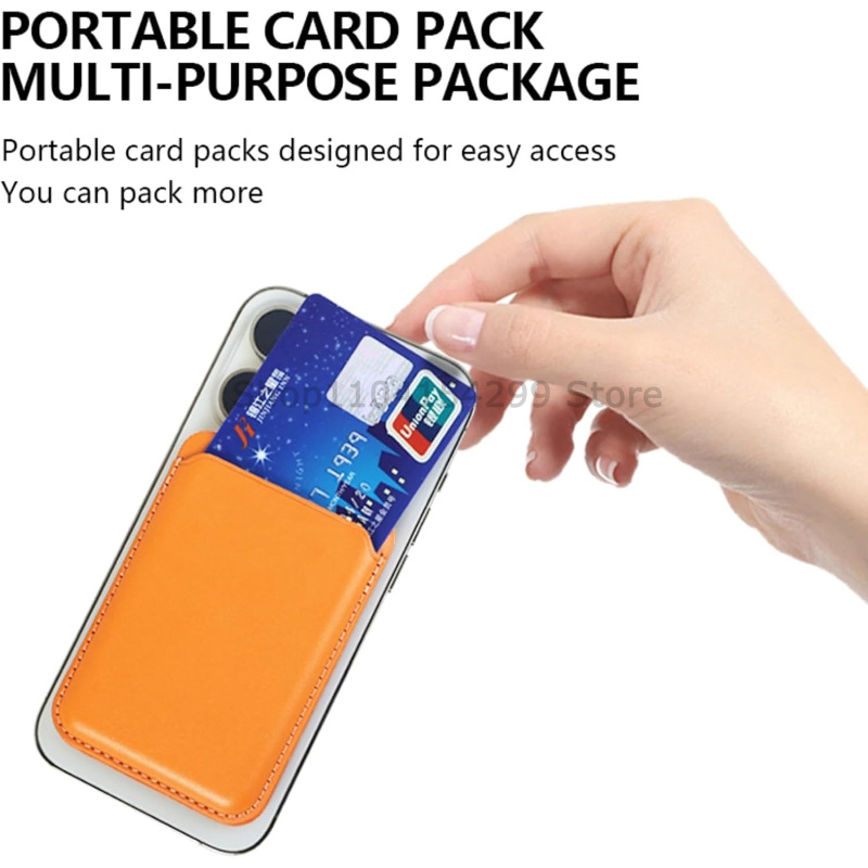 Magnetic Wallet Card Holder Le - Place Card Holder recension och pris